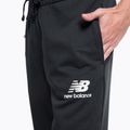 New Balance Essentials Stacked Logo Francúzske pánske tréningové nohavice black NBMP31539BK 4