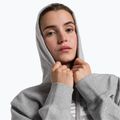 Dámska tréningová mikina New Balance Essentials Stacked Logo French Terry Hoodie sivá NBWT31533 4