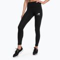 Dámske tréningové legíny New Balance Tight Essentials Stacked Logo Cotton black NBWP31509