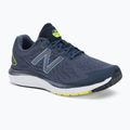 New Balance pánska bežecká obuv W680V7 navy blue NBM680C