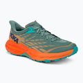 Pánska bežecká obuv HOKA Speedgoat 5 green-orange 1123157-TMOR