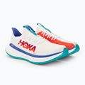 Pánska bežecká obuv HOKA Carbon X 3 white/flame 4