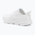 Dámska bežecká obuv HOKA Clifton 9 white/white 3