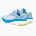 Pánska bežecká obuv HOKA Bondi 8 Wide airy blue/diva blue 4