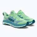 Dámska bežecká obuv HOKA Mafate Speed 4 lime glow/ocean mist 4