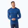 Pánske termo tričko Smartwool Merino 250 Baselayer Crew Boxed deep navy colr shift