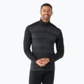 Pánske termoaktívne tričko Smartwool Merino 250 Baselayer 1/4 Zip box s dlhým rukávom čiernej farby