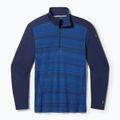 Pánska termoaktívna mikina Smartwool Merino 250 Baselayer 1/4 Zip Boxed deep navy color shift 3