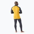 Pánske termoaktívne tričko Smartwool Merino 250 Baselayer 1/4 Zip s dlhým rukávom charcoal honey gold 2