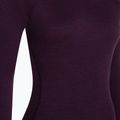 Dámska termoaktívna mikina Smartwool Merino 250 Baselayer Crew Boxed purple iris heather 5