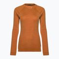 Dámska termoaktívna mikina Smartwool Merino 250 Baselayer Crew Boxed marmalade heather 3