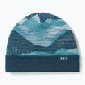 Smartwool Merino Obojstranná čiapka s manžetami twilight blue mtn scape 6