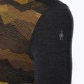 Pánska termoaktívna mikina Smartwool Merino 250 Baselayer Crew Boxed charcoal mtn scape 5