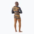 Pánska termoaktívna mikina Smartwool Merino 250 Baselayer Crew Boxed charcoal mtn scape 2