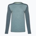 Pánska termoaktívna mikina Smartwool Merino 250 Baselayer Crew Boxed pewter blue-lead 3