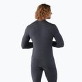 Pánska termoaktívna mikina Smartwool Thermal Merino Baselayer Colorblock Crew Boxed charcoal 2