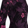 Dámska termoaktívna mikina Smartwool Merino 250 Baselayer Crew Boxed purple iris floral 5