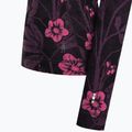 Dámska termoaktívna mikina Smartwool Merino 250 Baselayer Crew Boxed purple iris floral 6