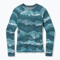 Dámske termo tričko Smartwool Merino 250 Baselayer Crew Boxed twilight blue mtn scape 6