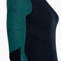 Dámska termoakčná mikina Smartwool Intraknit Thermal Merino Baselayer Colorblock 1/4 Zip navy 5