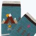 Dámske trekingové ponožky Smartwool Hike Light Cushion Under The Stars Crew kaskádovo zelené 4