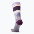 Dámske trekingové ponožky Smartwool Hike Full Cushion Saturnsphere Crew ultra violet 7