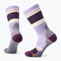 Dámske trekingové ponožky Smartwool Hike Full Cushion Saturnsphere Crew ultra violet 8