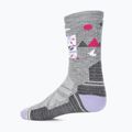 Dámske trekingové ponožky Smartwool Hike Full Cushion Alpine Perch Crew svetlo šedé 2