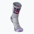 Dámske trekingové ponožky Smartwool Hike Full Cushion Alpine Perch Crew svetlo šedé 7