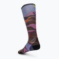 Smartwool dámske lyžiarske ponožky Ski Zero Cushion Floral Field Print OTC picante 2