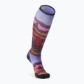 Smartwool dámske lyžiarske ponožky Ski Zero Cushion Floral Field Print OTC picante 5