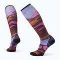 Smartwool dámske lyžiarske ponožky Ski Zero Cushion Floral Field Print OTC picante 6