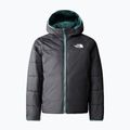 Detská zimná bunda The North Face Reversible Perrito dark sage rain camo print/black 2