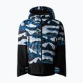 Detská lyžiarska bunda The North Face Freedom Insulated optic blue mountain traverse print 5