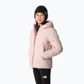 Detská páperová bunda The North Face North Down Fleece Parka pink moss 4