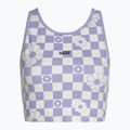 Dámske nohavice Vans Longline Racerback Bralette Kvetinový šachovnicový/sladký levanduľový top