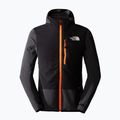 Pánska bunda The North Face Dawn Turn Hybrid Ventrix Midlayer sphalt grey/black/shocking orange 5