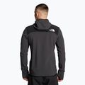 Pánska bunda The North Face Dawn Turn Hybrid Ventrix Midlayer sphalt grey/black/shocking orange 2
