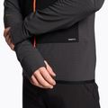 Pánska bunda The North Face Dawn Turn Hybrid Ventrix Midlayer sphalt grey/black/shocking orange 3