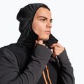 Pánska bunda The North Face Dawn Turn Hybrid Ventrix Midlayer sphalt grey/black/shocking orange 4