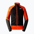 Pánska softshellová bunda The North Face Dawn Turn Softshell Fz black/shocking orange/asphalt grey 4