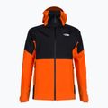 Pánska softshellová bunda The North Face Jazzi Gtx red orange/black 6