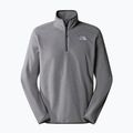 Pánska mikina The North Face 100 Glacier 1/4 Zip fleece medium grey heather 4