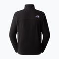 Pánska fleecová mikina The North Face 100 Glacier 1/4 Zip black 2