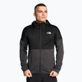 Pánska trekingová mikina The North Face Ma Full Zip Fleece asphalt grey/black