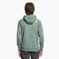 Pánska trekingová mikina The North Face Reaxion Fleece F/Z Hoodie dark sage heather/asphalt grey 2