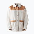 Dámska mikina The North Face Cragmont Fleece Shacket gardenia white/almond butter 4