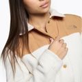 Dámska mikina The North Face Cragmont Fleece Shacket gardenia white/almond butter 3