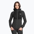 Dámska mikina The North Face Homesafe Full Zip Fleece Hoodie black/asphalt grey stripe/black