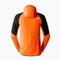 Pánska mikina The North Face Bolt Polartec Fleece Hoodie shocking orange/black 6